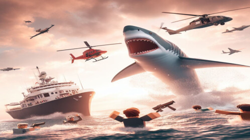 Shark Attack! 🔊 - Roblox