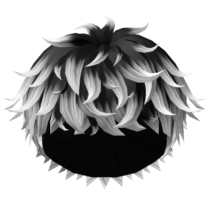 Stylish Messy Hair(White)'s Code & Price - RblxTrade