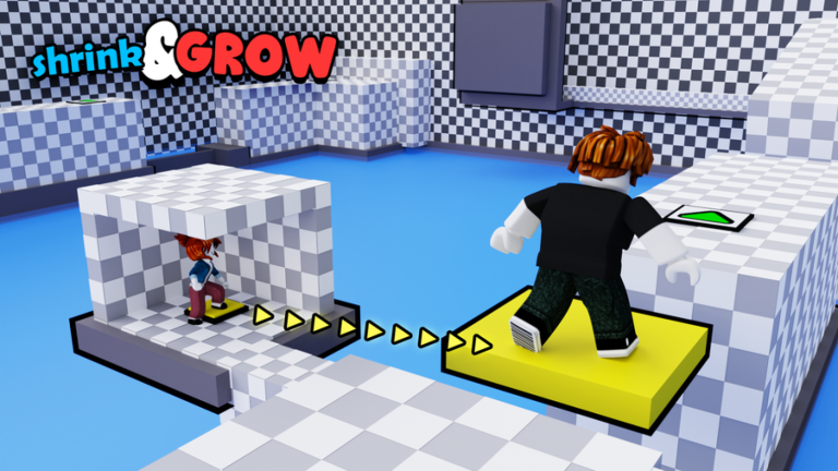 Shrink And Grow [2 Player Obby]