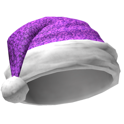 Purple christmas discount hat