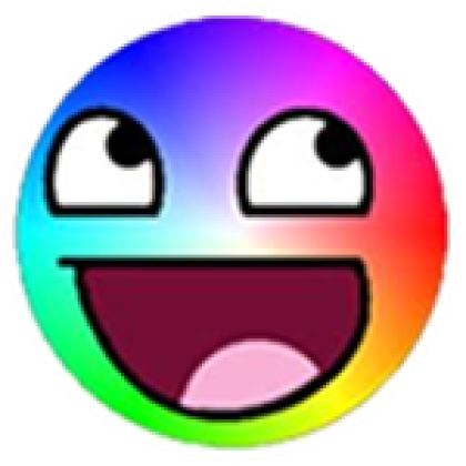 Rainbow Epic Face ! - Roblox