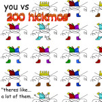 you vs 200 hickmos