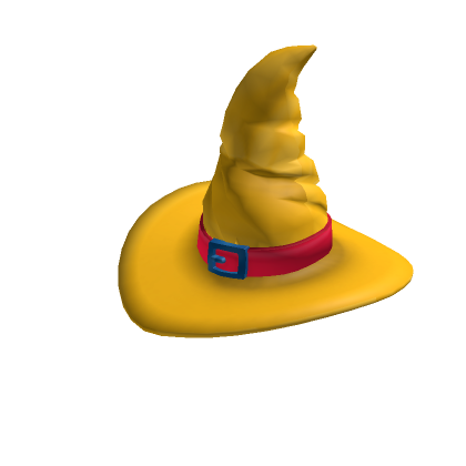 Yellow Witch Hat | Roblox Item - Rolimon's