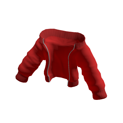 Red Oversized Off Shoulder Jacket | Roblox Item - Rolimon's