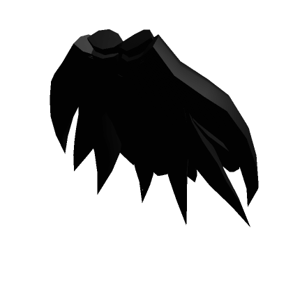 Black hair top extensions roblox