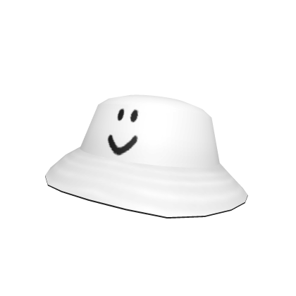 Roblox Item White Bucket Noob hat