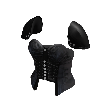 Roblox Item Cropped Goth Top