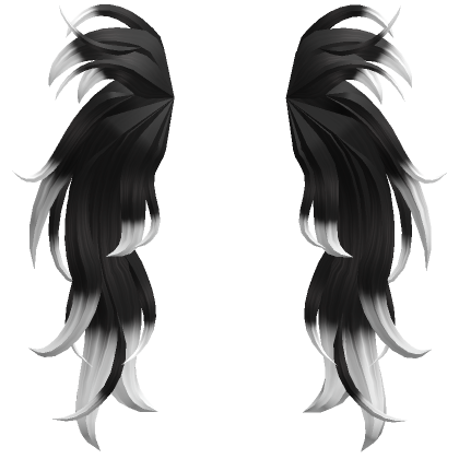 Aesthetic Pigtails Extension (Black)