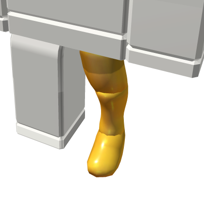 Golden Action Figure - Left Leg