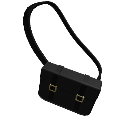 Black messenger bag hot sale roblox