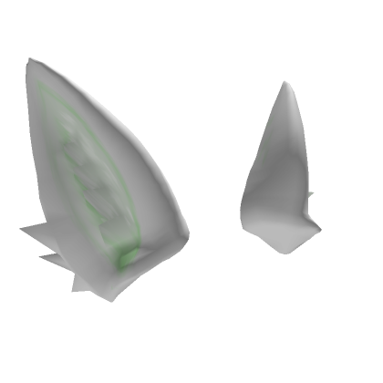 White Lime Dragon Ears | Roblox Item - Rolimon's