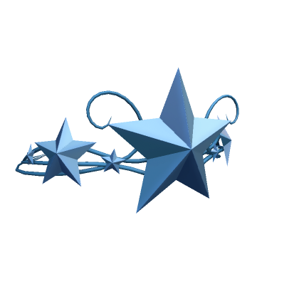 Roblox Item Blue Star Tiara