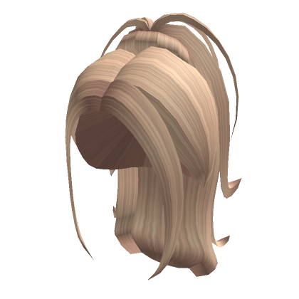 Y2K Aesthetic Long Ponytail (Blonde)