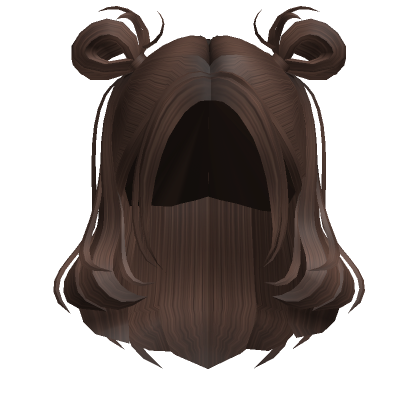 Cute Preppy Fluffy Messy Hair In Brown's Code & Price - RblxTrade