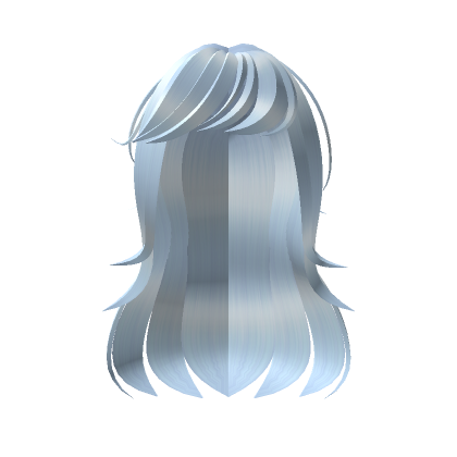 Pretty long blue hair's Code & Price - RblxTrade