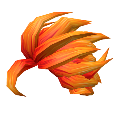 Firey Spiky Hair | Roblox Item - Rolimon's