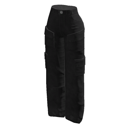 Flared / forbidden black-grey pants - Roblox