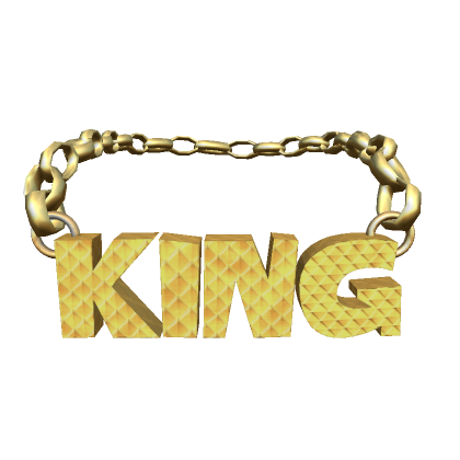 King on sale chain gold