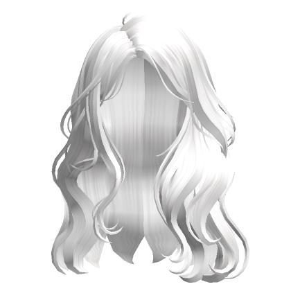 Roblox Item Undone Waves Hair(White)