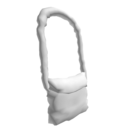 Roblox Item Fluffy White Shoulder Bag (1.0)