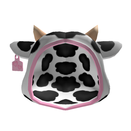 Cute Pink Cow Hood | Roblox Item - Rolimon's