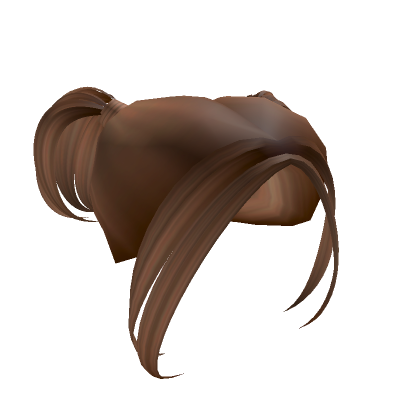 Roblox Item Cute Pigtail Hair - Brown