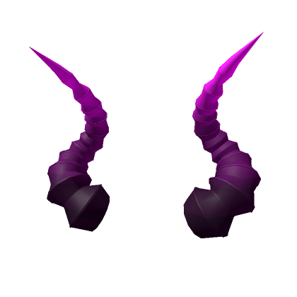Roblox Item Purple Horns