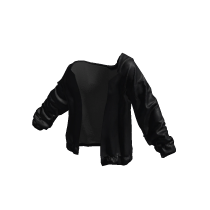 Off -Shoulder Leather Jacket's Code & Price - RblxTrade
