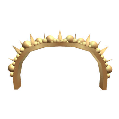 Roblox Item Gold Celestial Thorn Crown