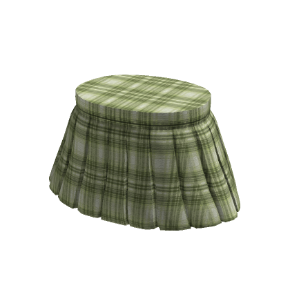 y2k plaid skirt green Roblox