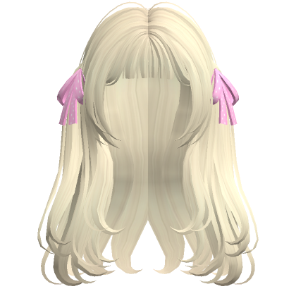 soft pastel blonde cute dolly hair Roblox Item Rolimon s