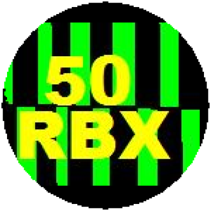 50 rbx - Roblox