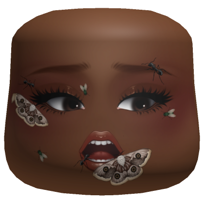 Insect Attack Makeup Cheeks Head Brown Skin Tone