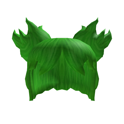 Green Crazy Hair - Roblox