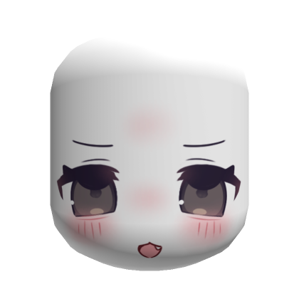 Cara de Nya Nya descarada (Gris) - Roblox