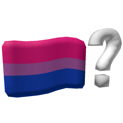 Roblox Item Bi Pride Flag Question Mark
