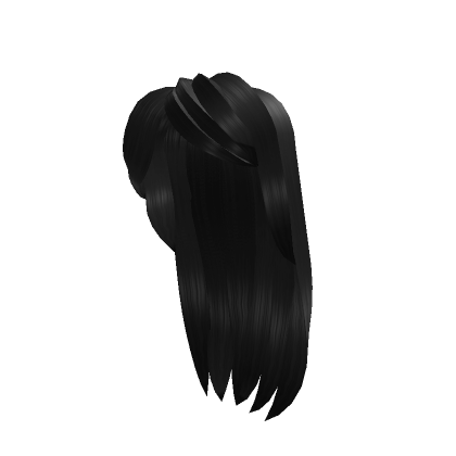 Roblox Item Long Black Hair
