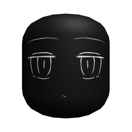 BW Bored Anime Sketch Face | Roblox Item - Rolimon's