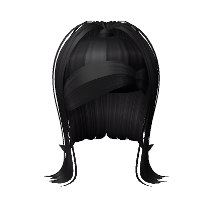 Black Hair  Roblox Item - Rolimon's