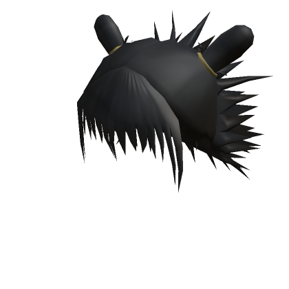 Ancient Rockstar hairstyle (Black)'s Code & Price - RblxTrade