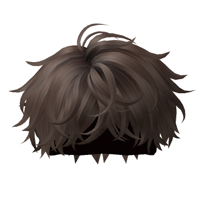 Messy Fluffy Hairstyle(Brown) #39 s Code Price RblxTrade