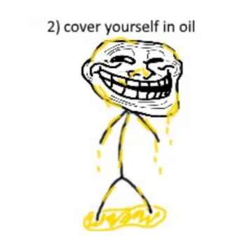 cover yourself in oil simulator but better