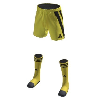 adidas Winter Yellow Shorts and Socks Roblox Item Rolimon s