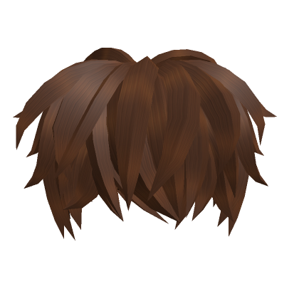 Roblox Item Light Brown Messy Swept Hair