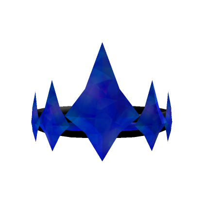 Roblox Item Dark Blue Sparkle Crown
