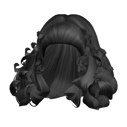 Long Cute Curly Blowout Hair (Halloween)'s Code & Price - RblxTrade