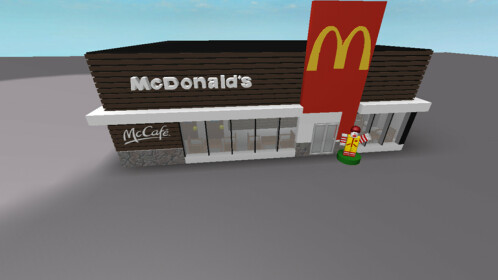 Roblox Player Looking Logo Mcdonalds While AI-generated image 2370689601