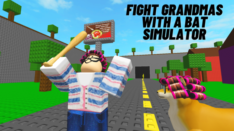 Profile Banner of Fight grandmas with a bat simulator 