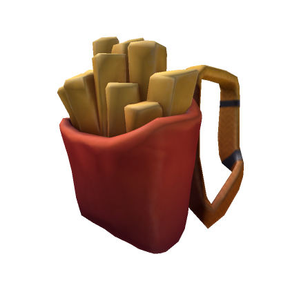 Fries Backpack  Roblox Item - Rolimon's