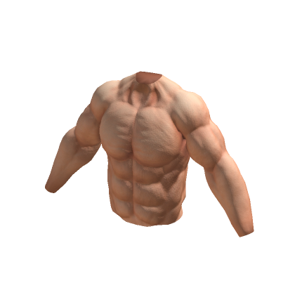 Roblox head for muscle body : r/Layer